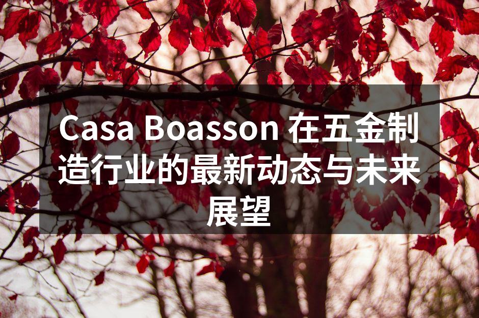 Casa Boasson 最新产品展示